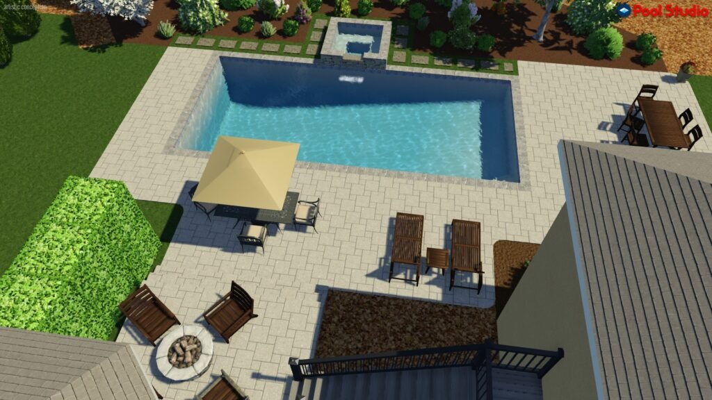 New Pool Construction 3D image